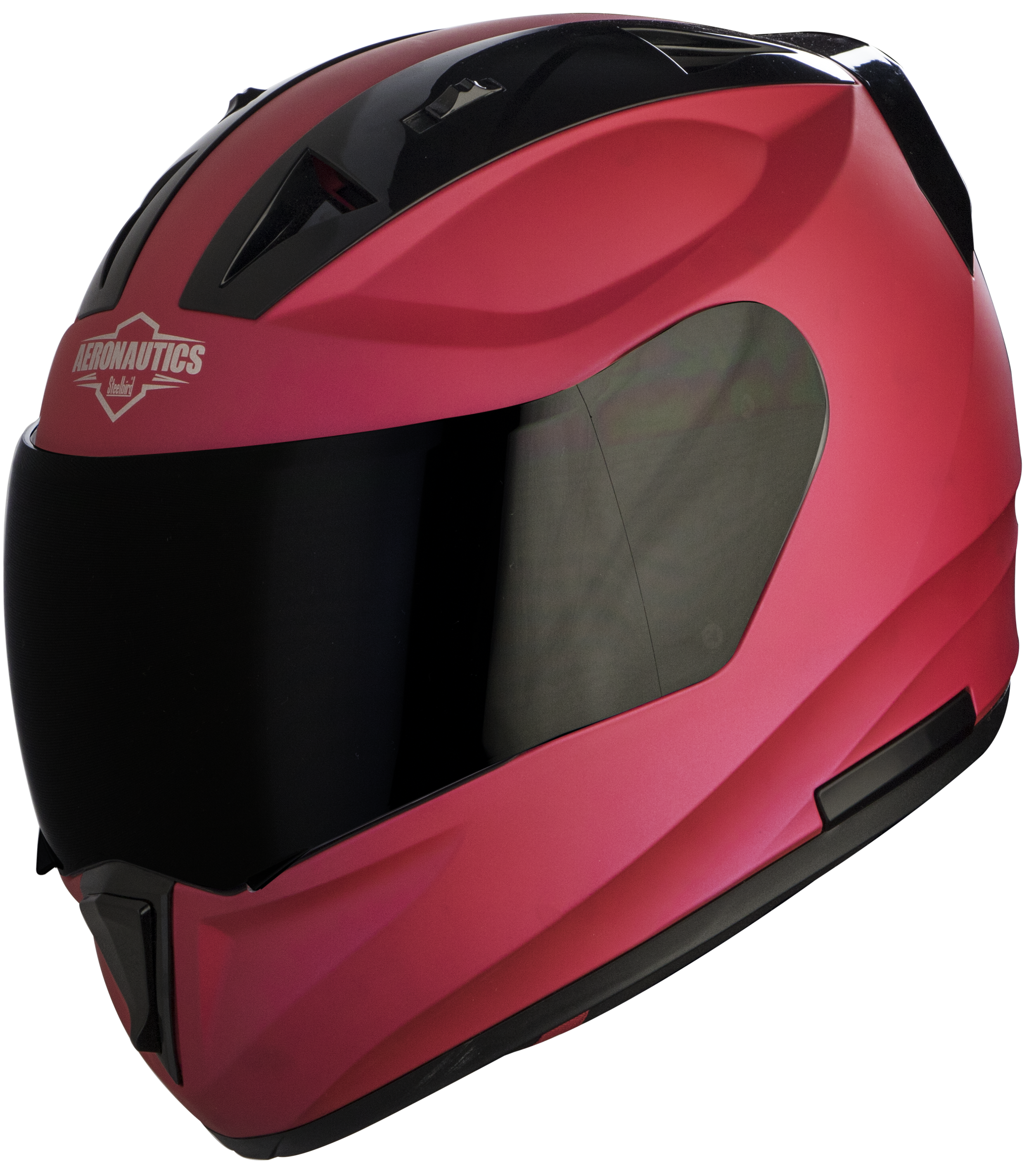 SA-1 Aeronautics Mat Hot Pink ( Fitted With Clear Visor Extra Smoke Visor Free)